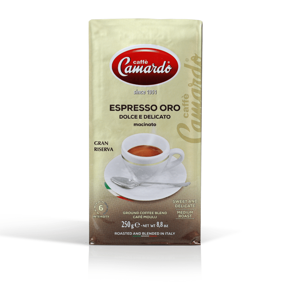 Caffè Macinato Sottovuoto ESPRESSO ORO – 250 gr-0