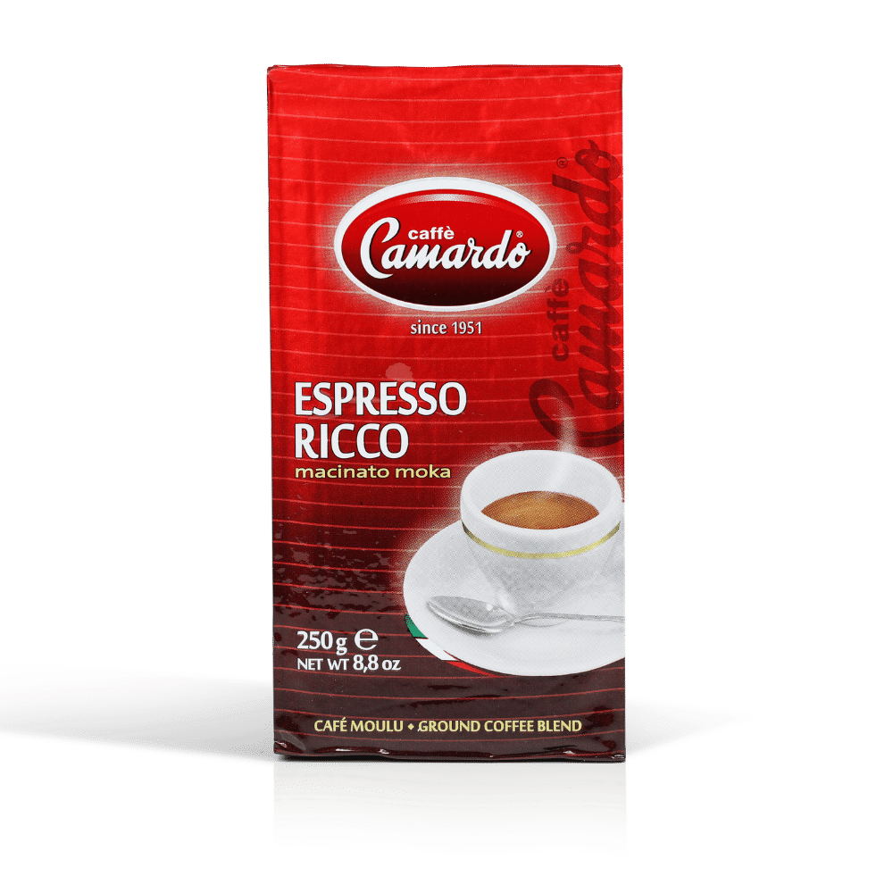 Caffè Macinato Sottovuoto ESPRESSO RICCO – 250 gr